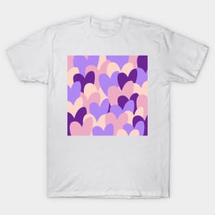 Heart Pattern T-Shirt